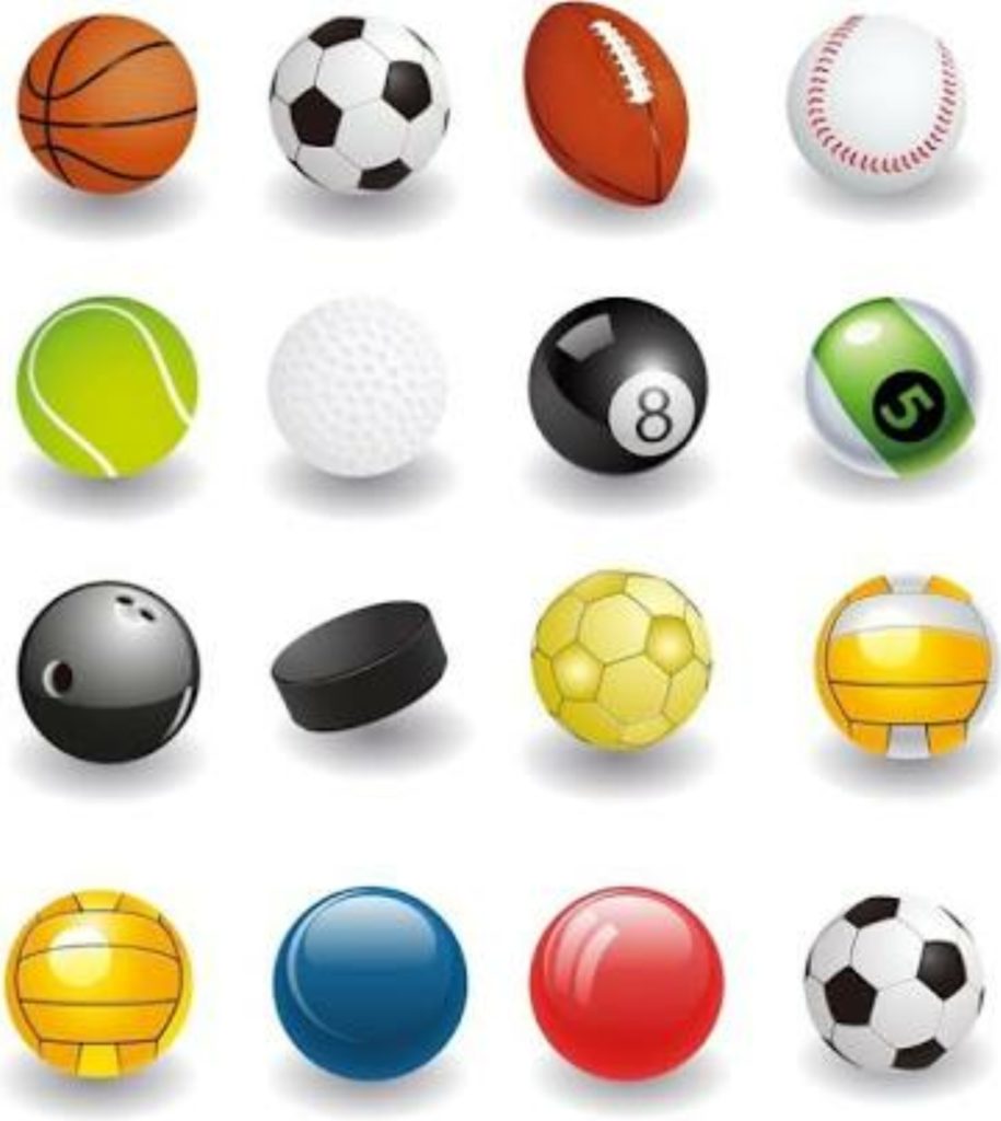 16 different types of balls