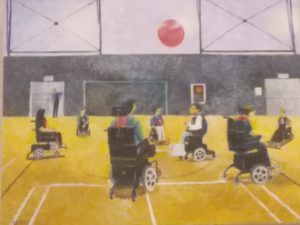 Push and Power wheelchair sport 